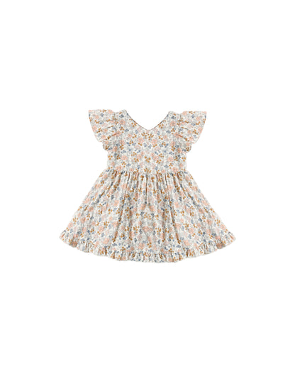 LILA ROMPER FLOWER FIELD