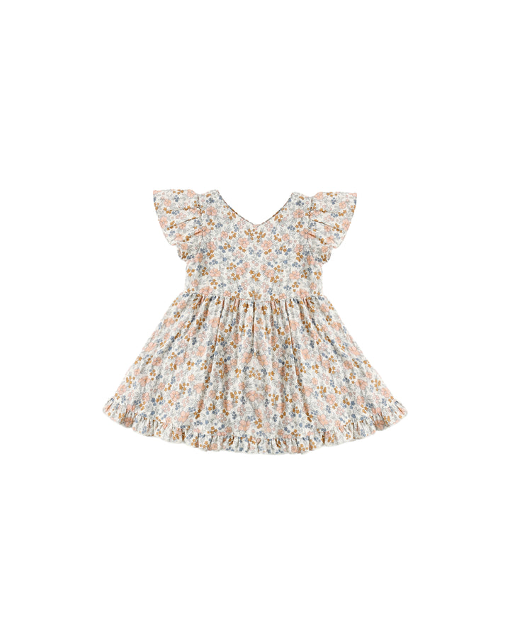 LILA ROMPER FLOWER FIELD