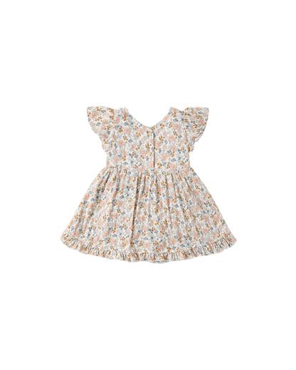 LILA ROMPER FLOWER FIELD