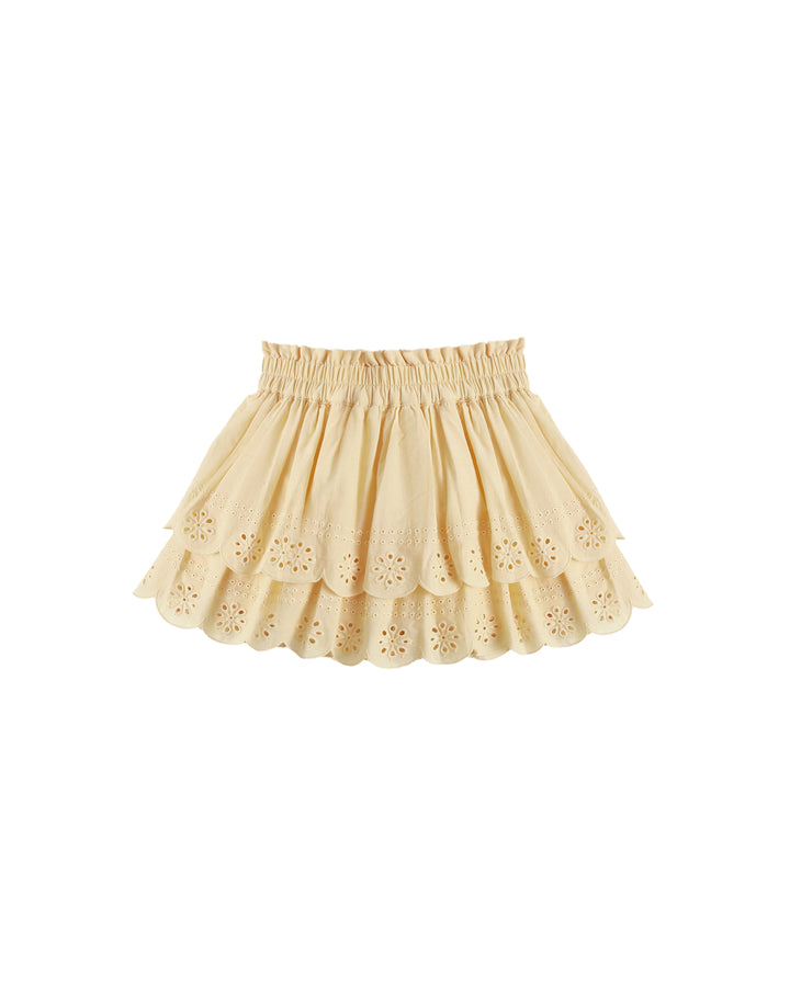 ROSE MINI SKIRT LEMON