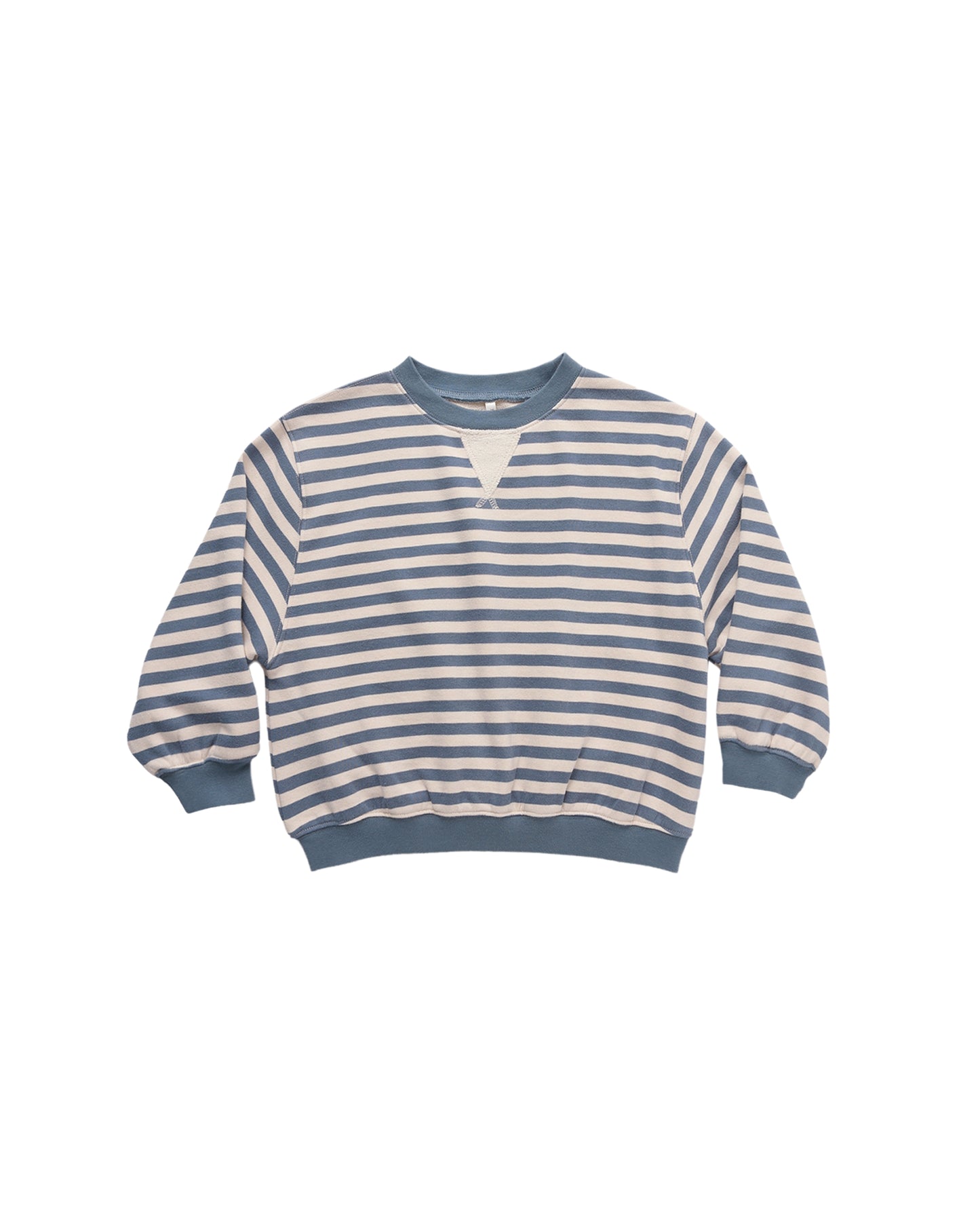 OVERSIZED CREW MARINE STRIPE