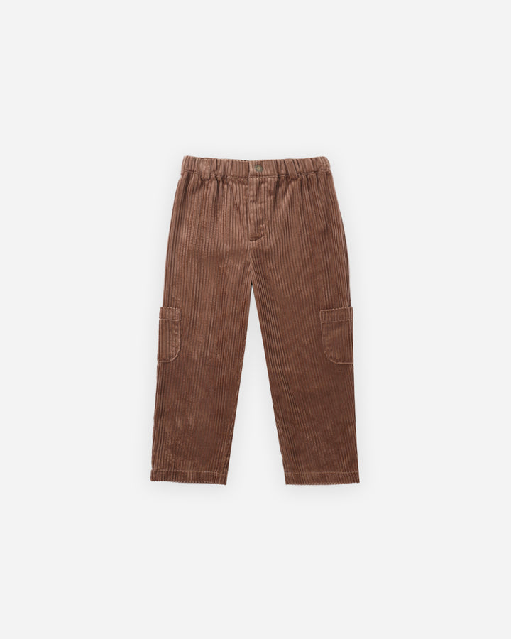 RELAXED CARGO PANT MULBERRY