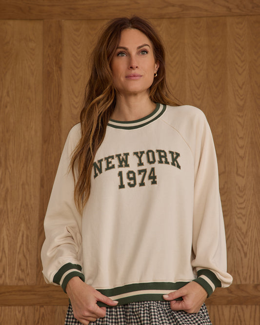 OVERSIZED RAGLAN SWEATSHIRT | NEW YORK