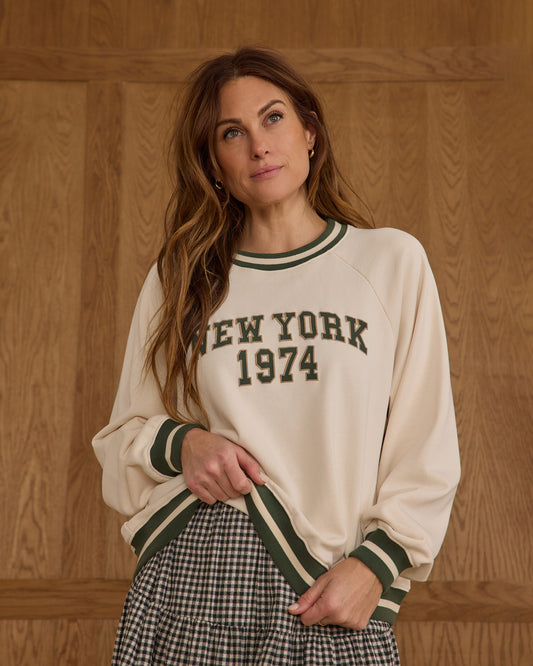 OVERSIZED RAGLAN SWEATSHIRT | NEW YORK