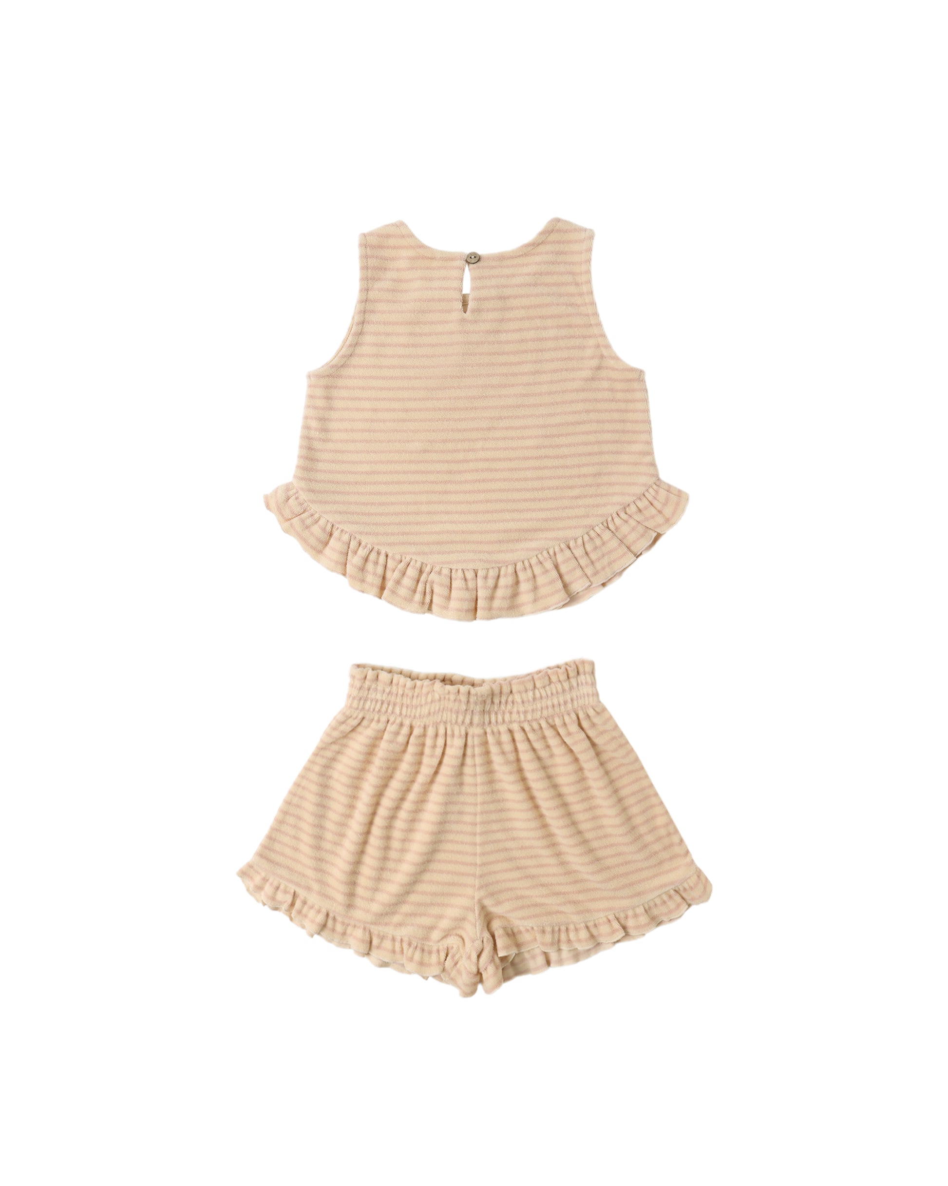 FAYE SET PINK STRIPE