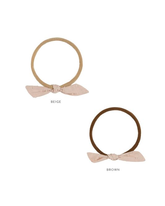 LITTLE KNOT HEADBAND || BLUSH