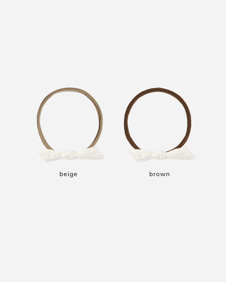 LITTLE KNOT HEADBAND NATURAL