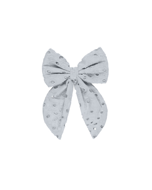 OVERSIZED BOW || LIGHT BLUE