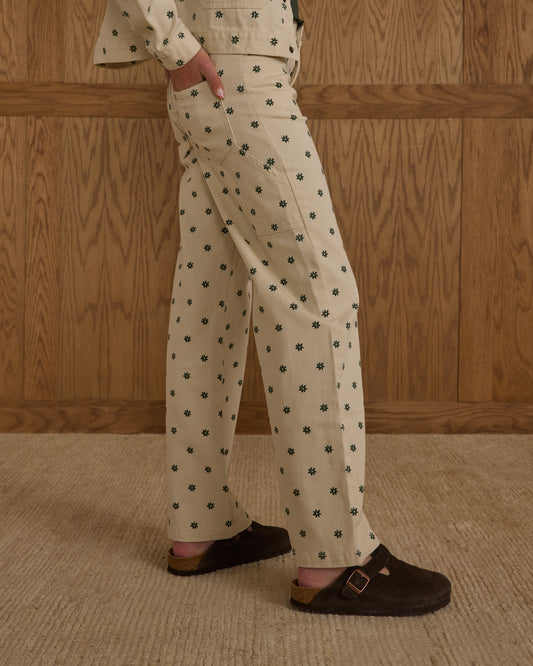 BAGGY WIDE LEG DENIM || MINI DAISY - TEEN
