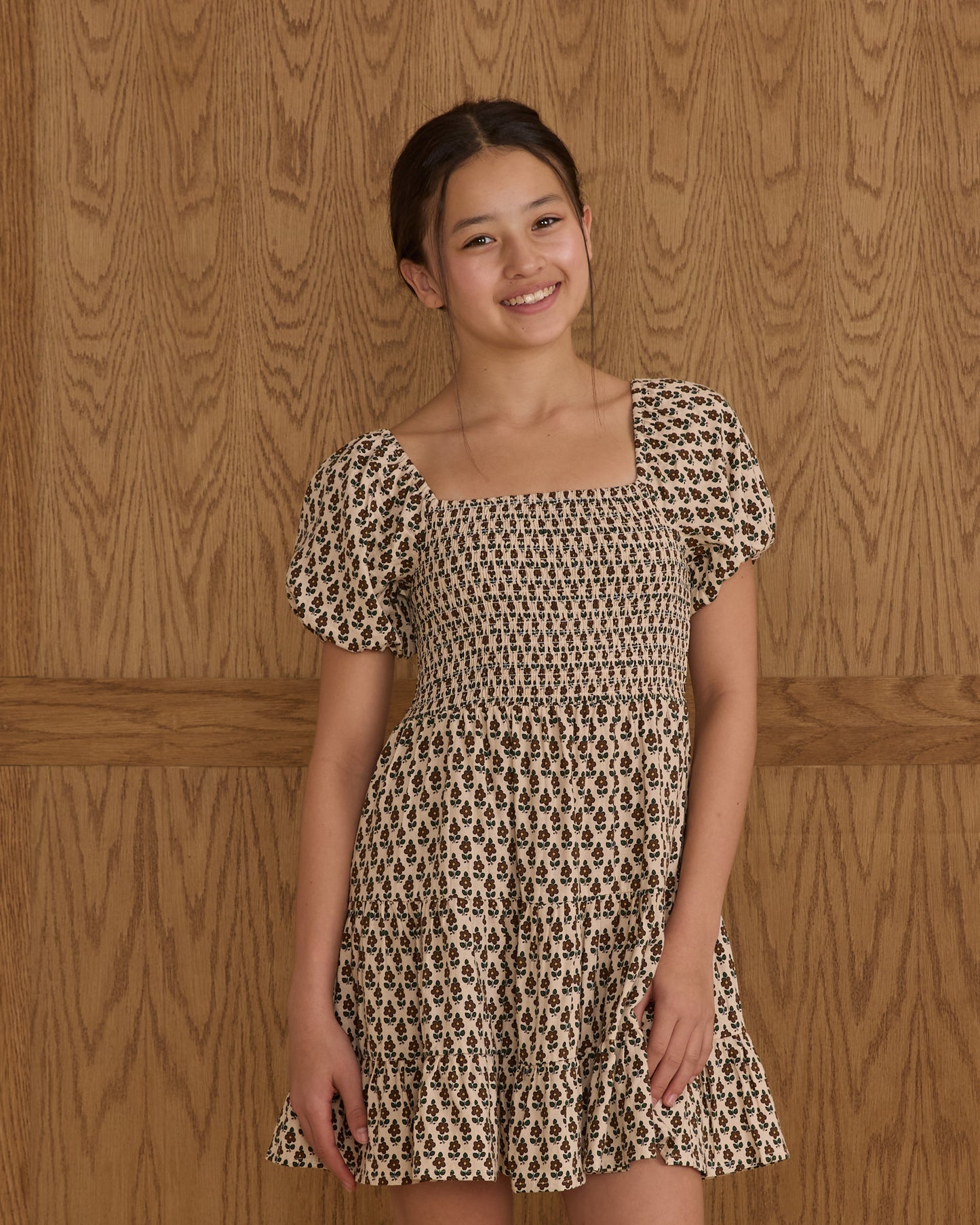 EMILY DRESS || HARVEST FLORAL - TEEN