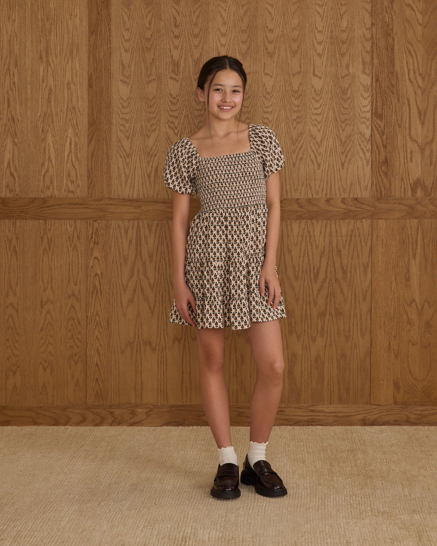 EMILY DRESS || HARVEST FLORAL - TEEN