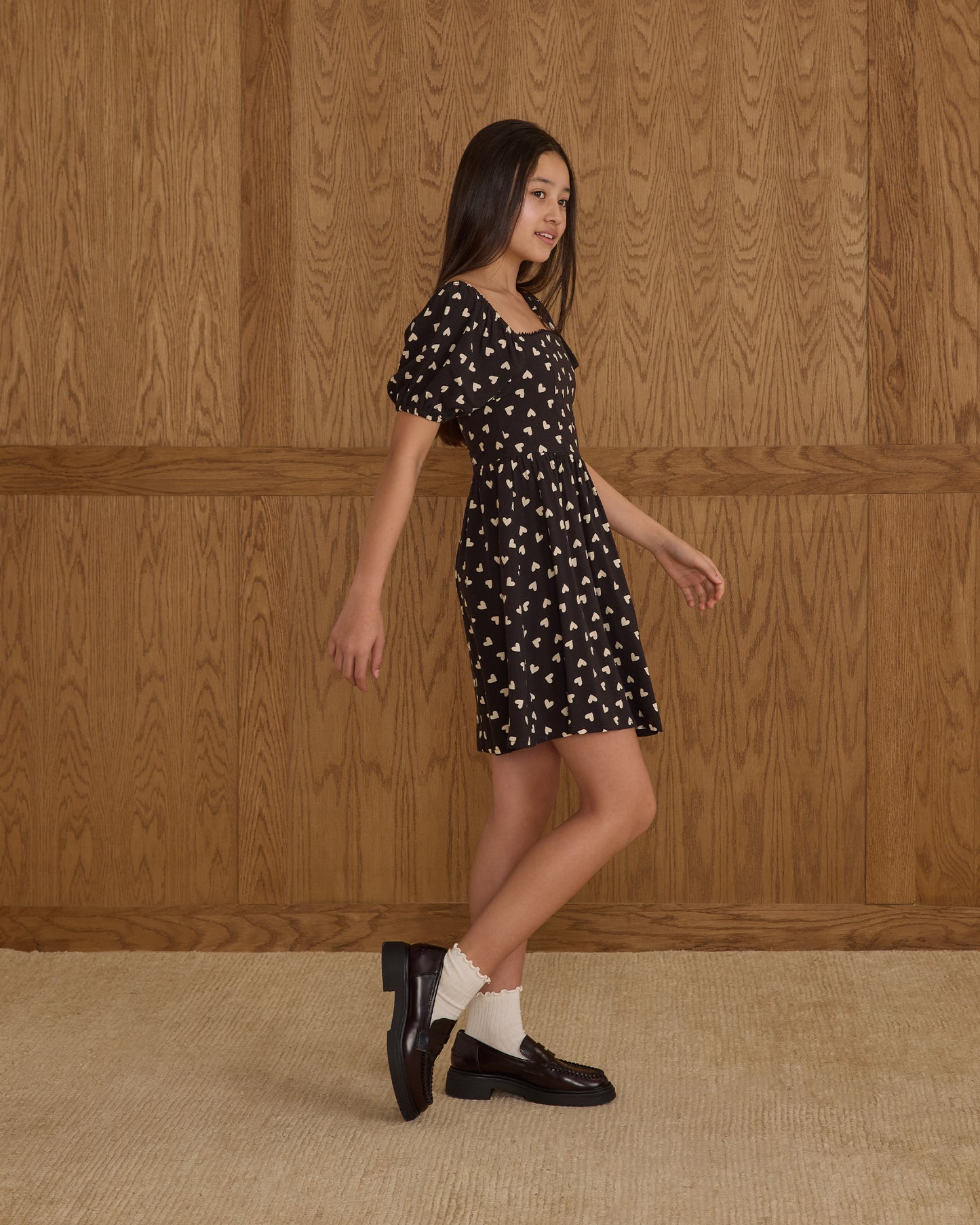 AXEL DRESS || HEARTS - TEEN