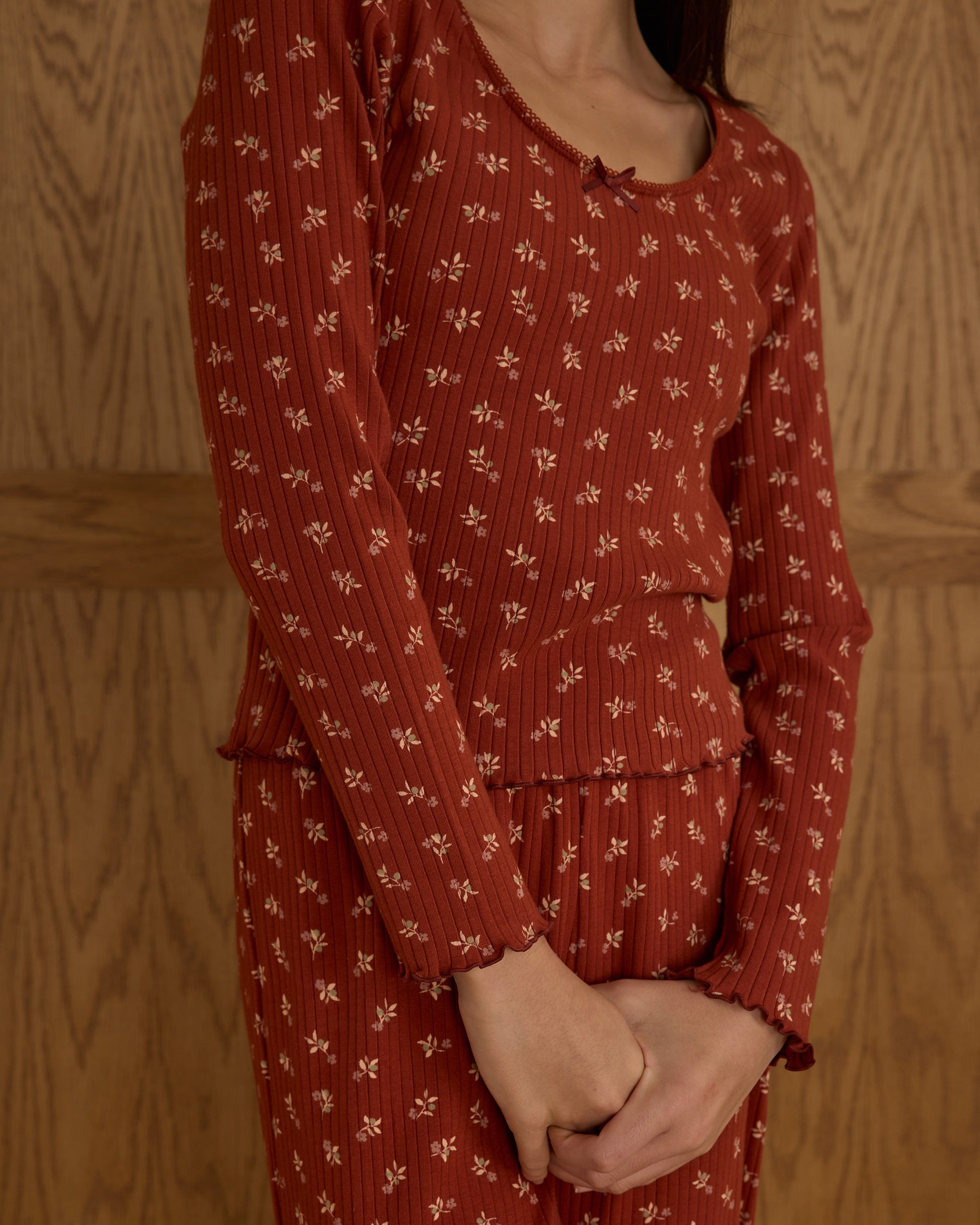 RIBBED LOUNGE SET || RUBY DITSY - TEEN