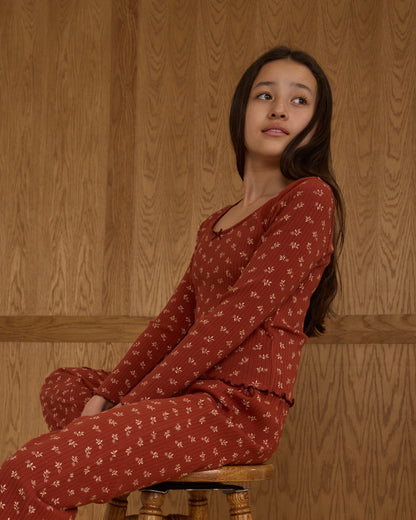 RIBBED LOUNGE SET || RUBY DITSY - TEEN