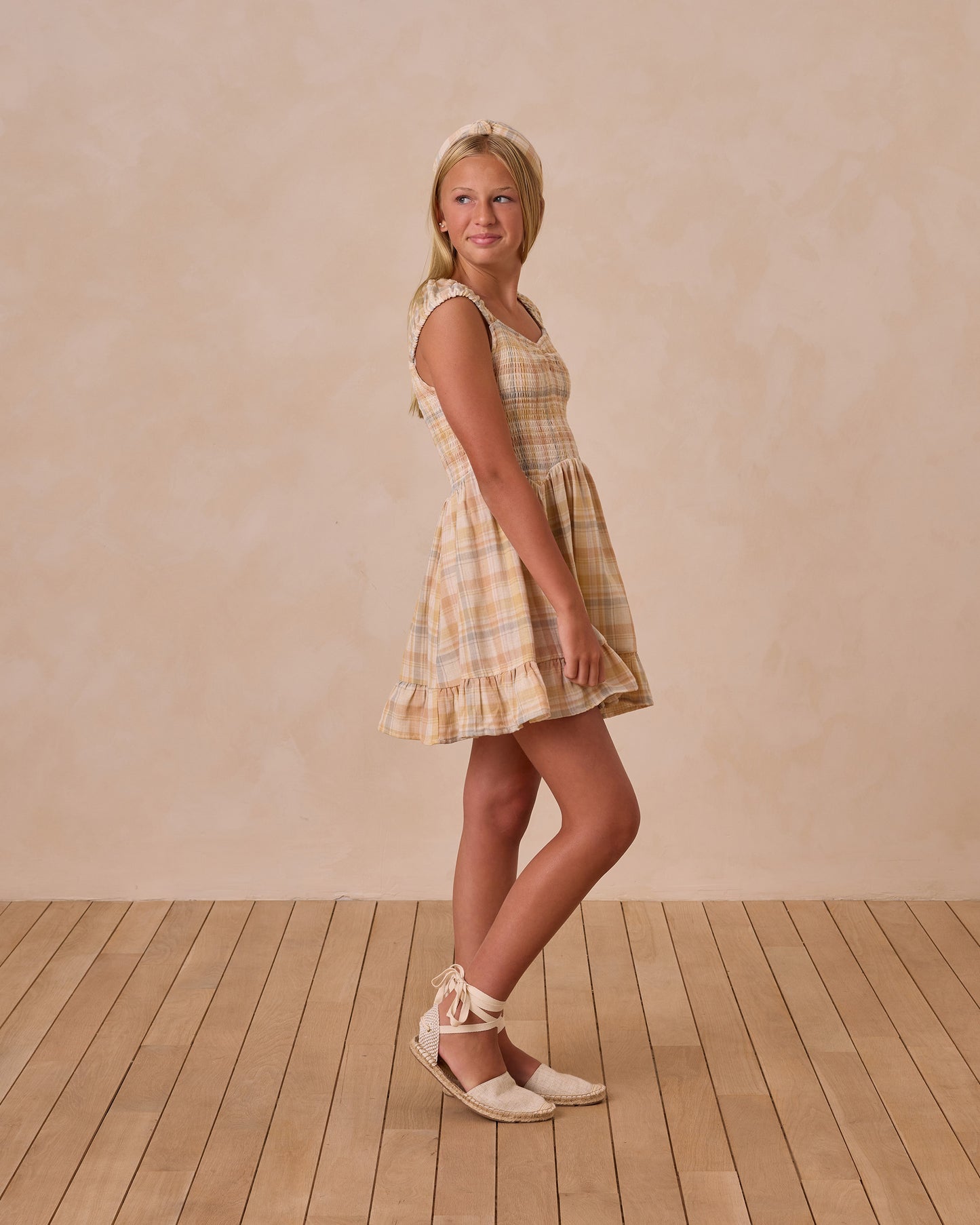KALINA DRESS || PASTEL PLAID