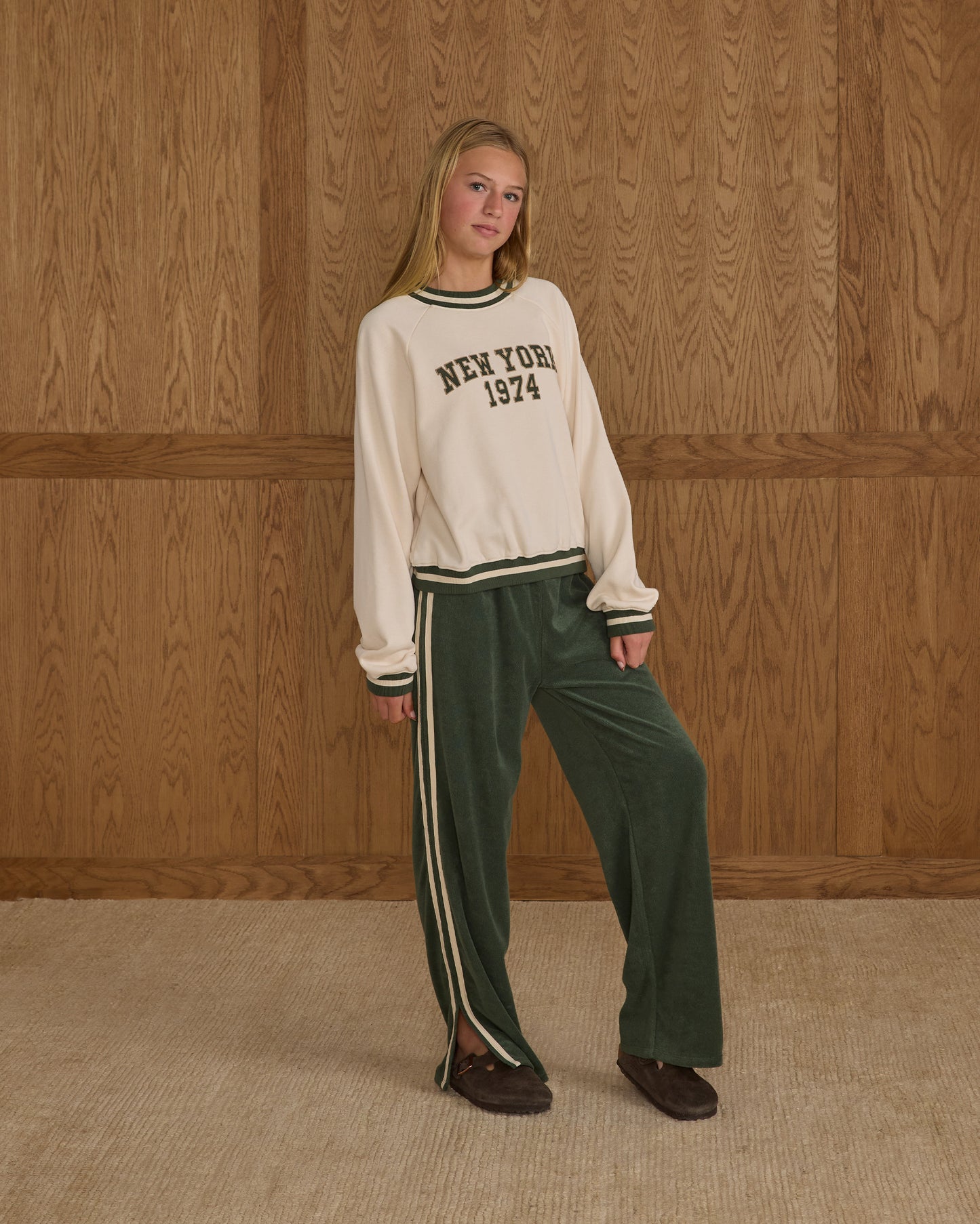 TRACK PANT || GREEN - TEEN