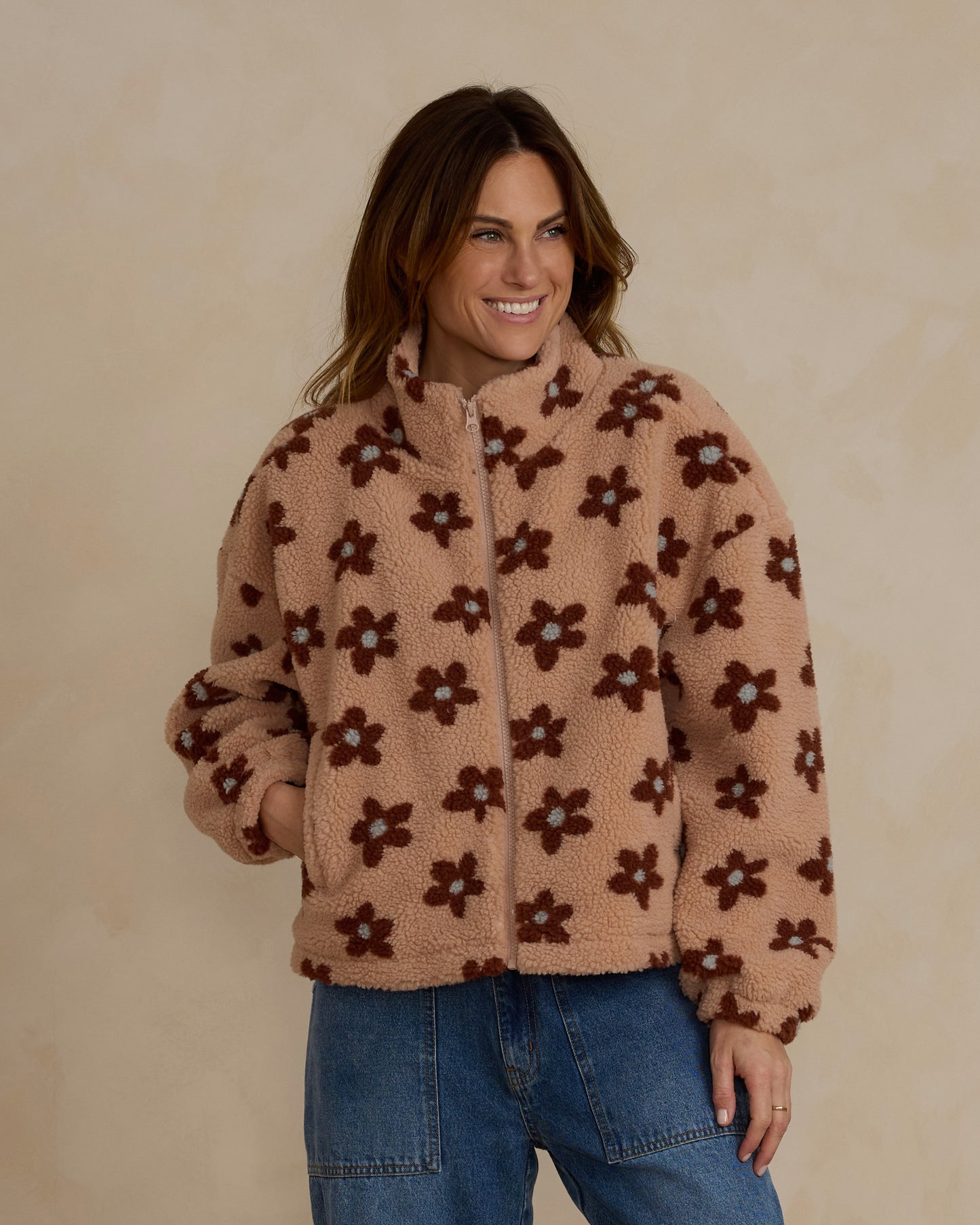 WOMEN'S COCO JACKET | PINK DAISY