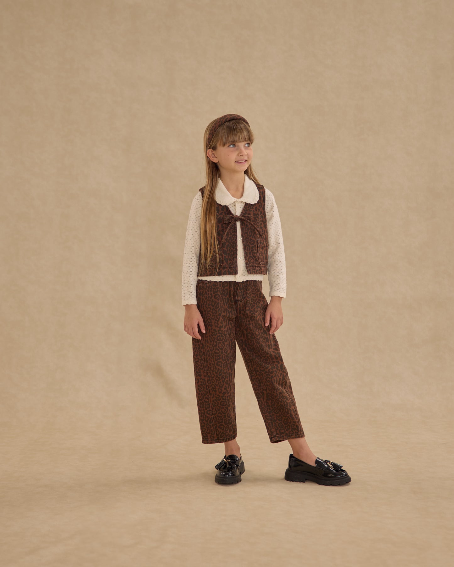 BARREL PANT || LEOPARD