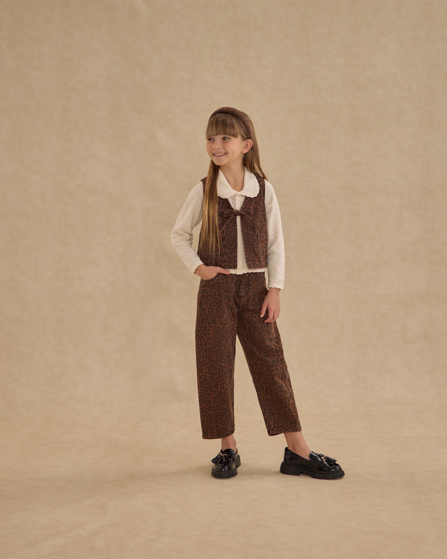 BARREL PANT || LEOPARD