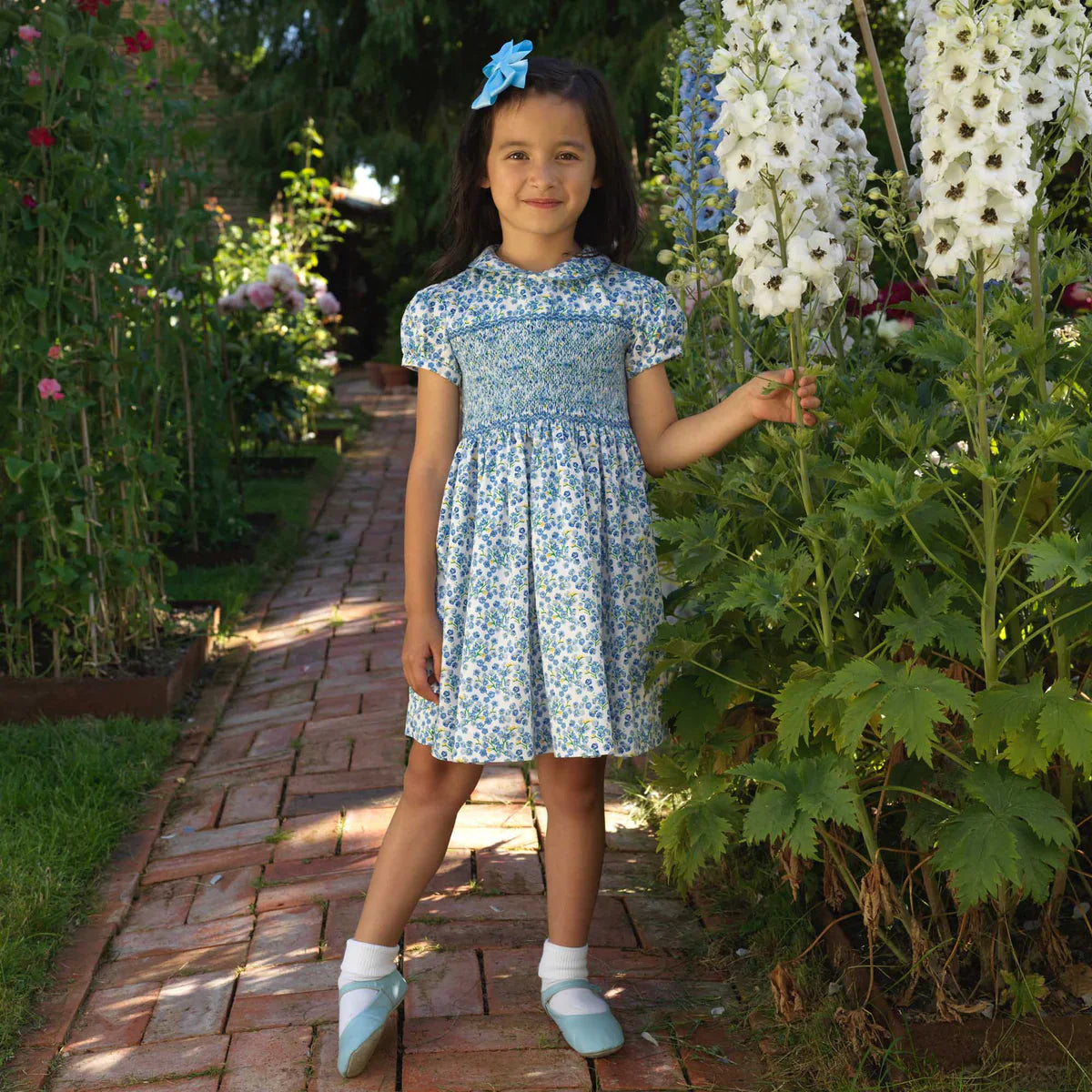 Forget Me Not Smocked Dress