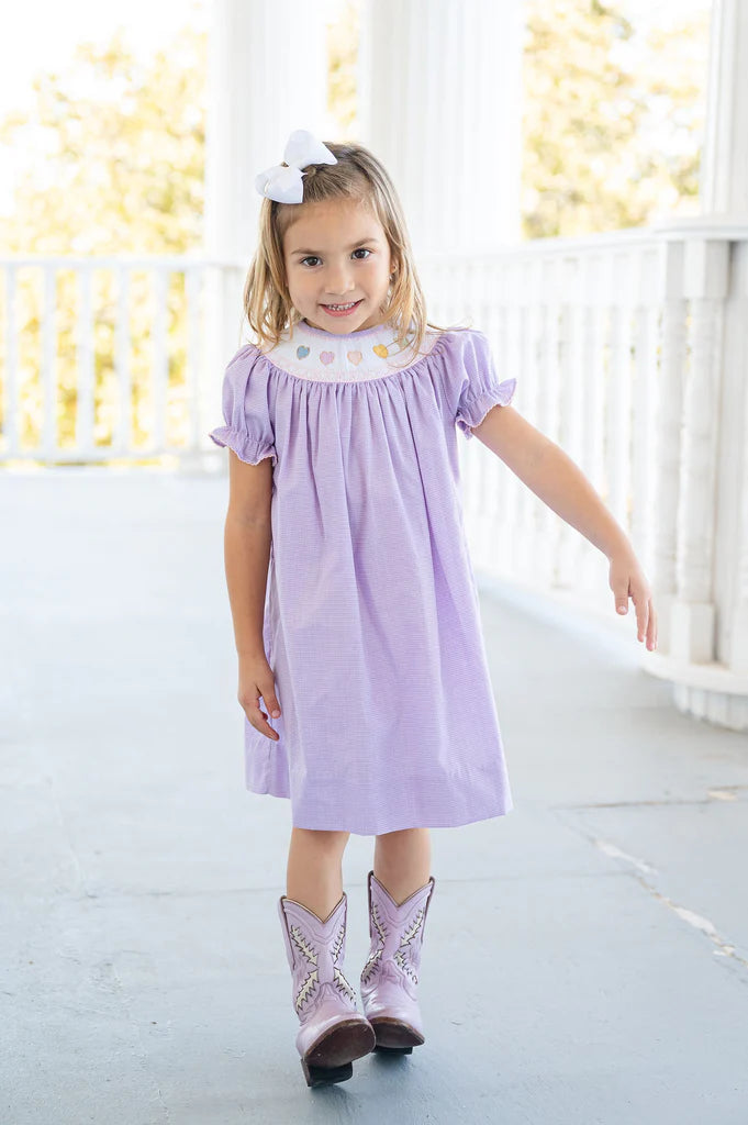 Rainbow Hearts Helen Dress