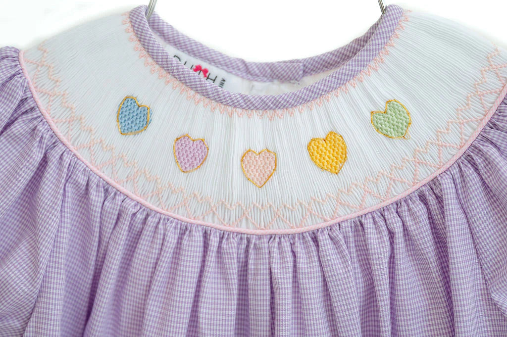 Rainbow Hearts Annabelle Bloomer Set