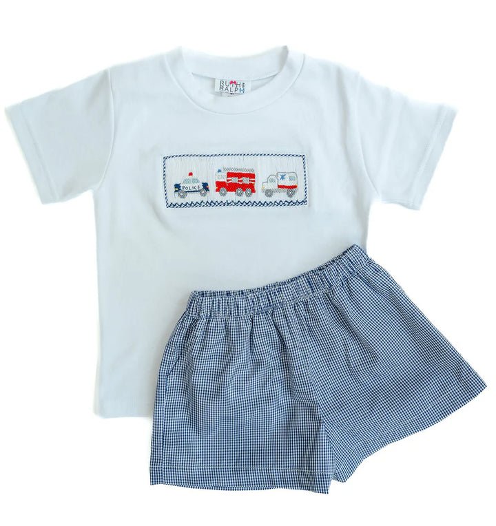 First Responders Beau Shorts Set