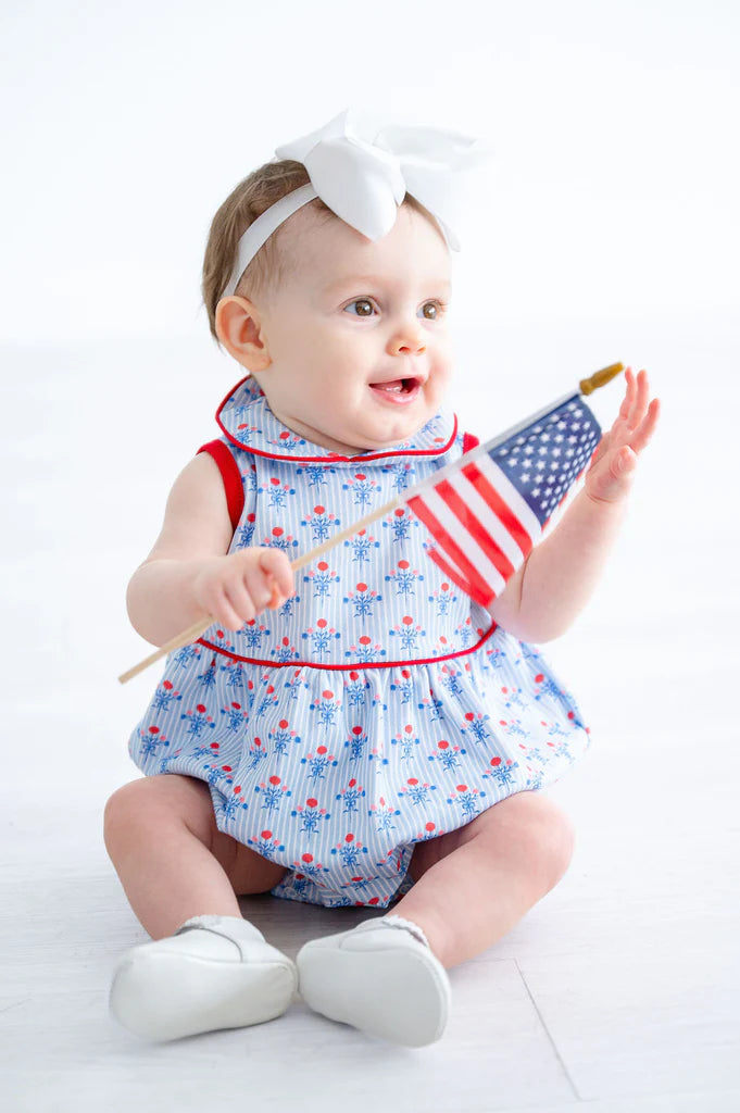 Patriotic Floral Emma Bubble