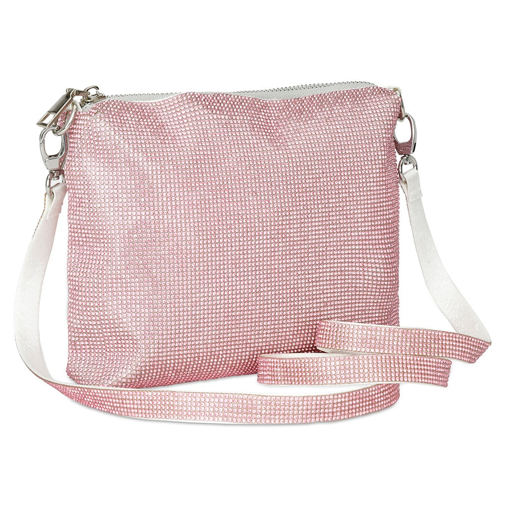 Rose Crystal Crossbody Bag