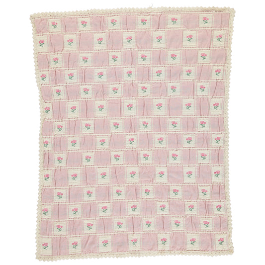 Rosette Blanket | Vintage Rose Patchwork