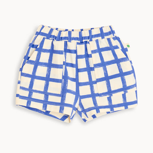 Jersey Shorts | Blue Checker