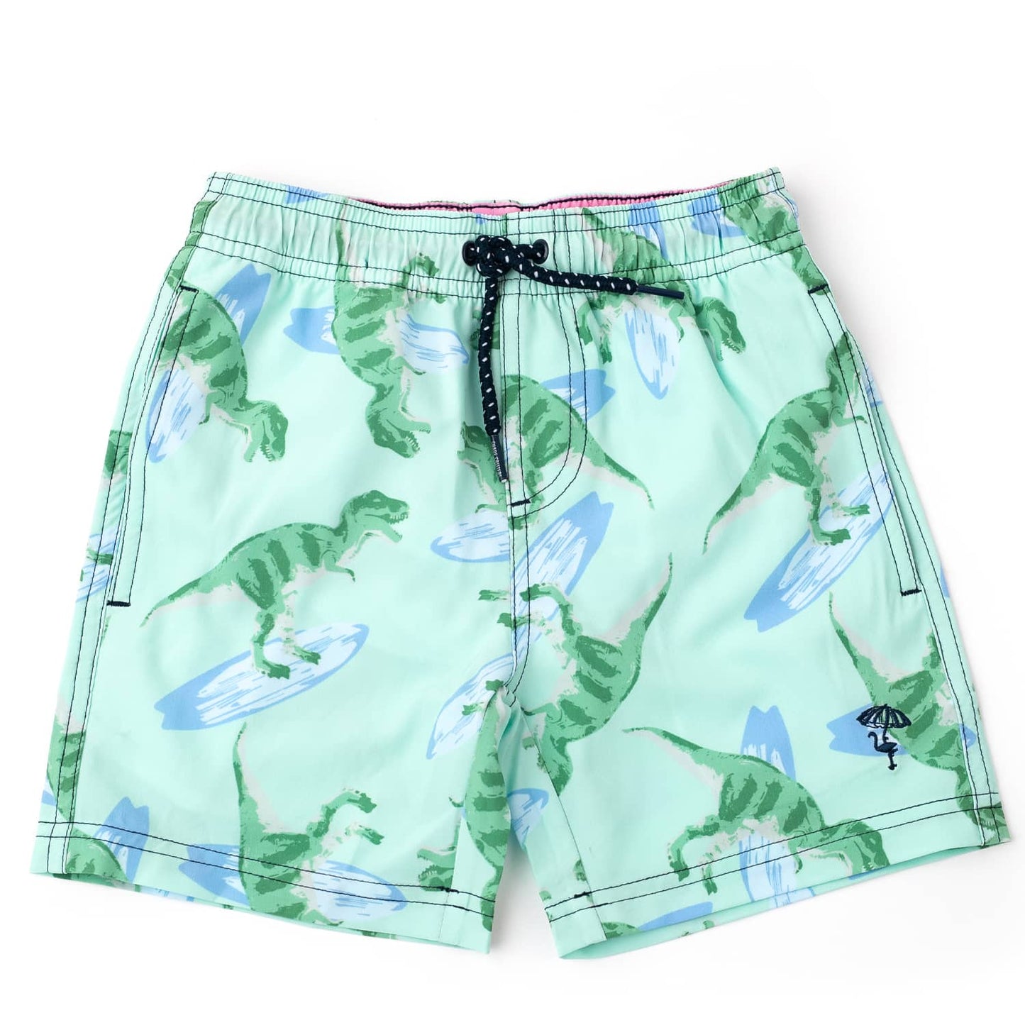 surfin' dinos boys trunks