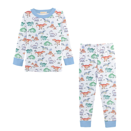 Printed Pajama Set | Dino's Kingdom