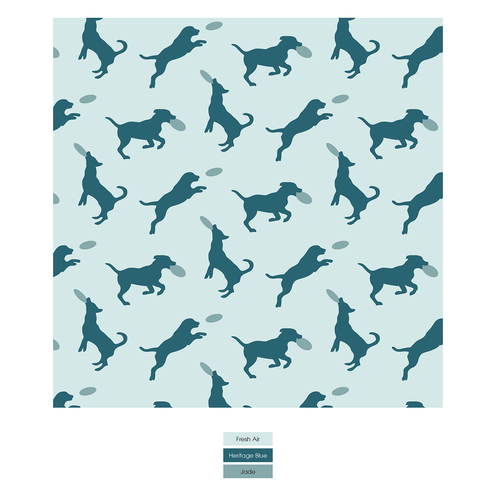 Short Sleeve Printed Henley Pajama Set | Fresh Air Frisbee Labs