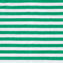 bermuda green stripe french terry short