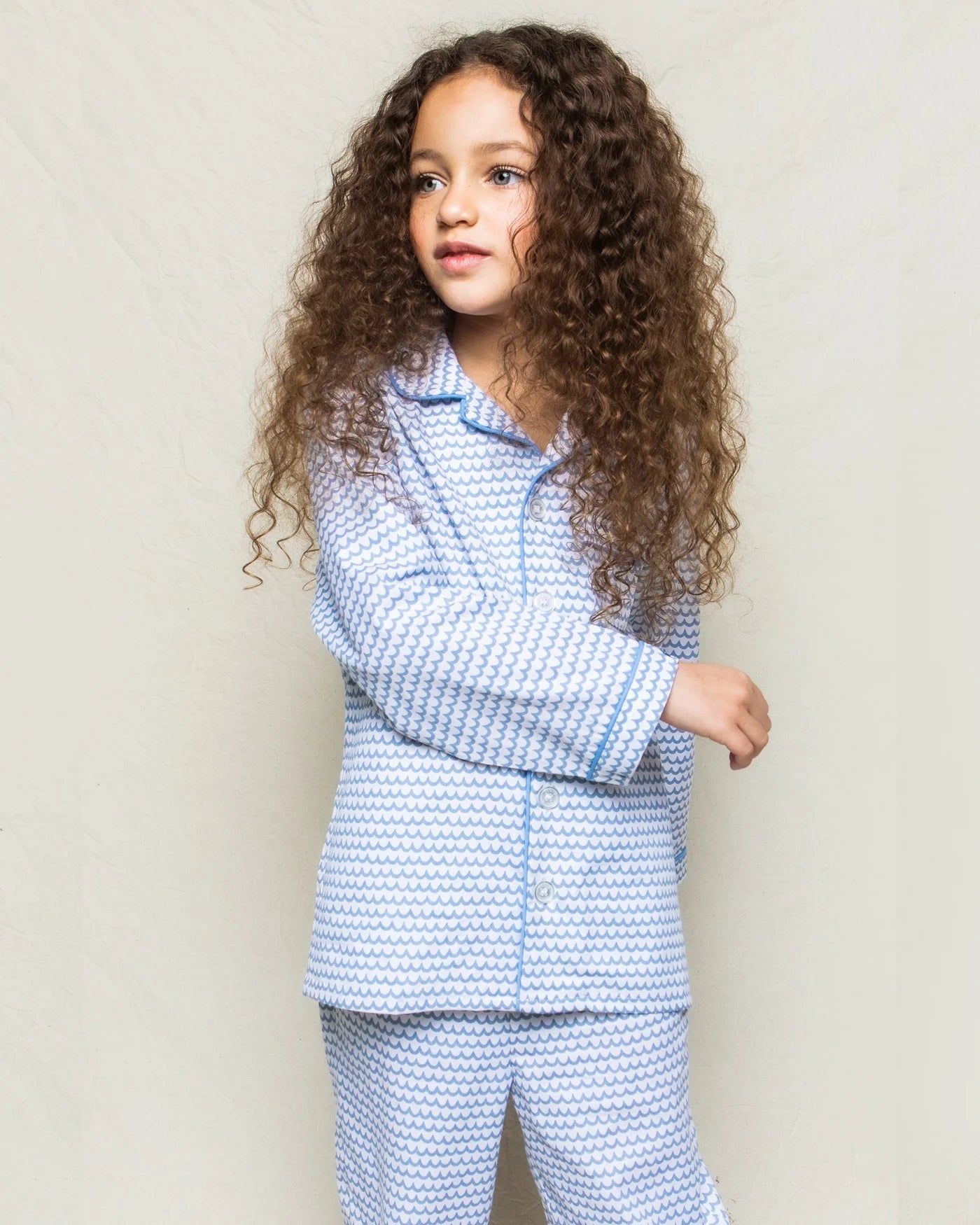 Kid's Twill Pajama Set | La Mer