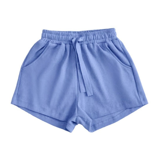 Ribbed Short | Bluebell