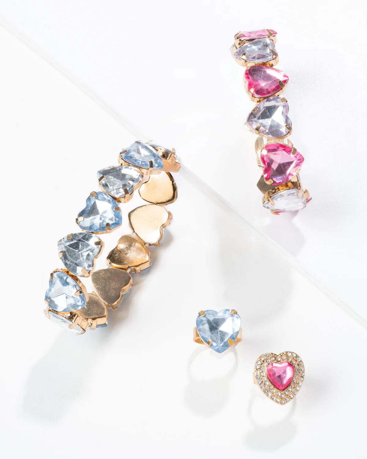 Heart to Heart Ring Set