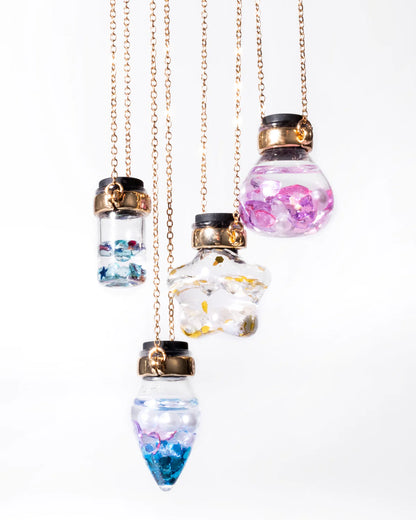 Magic Power Potion Necklace Set