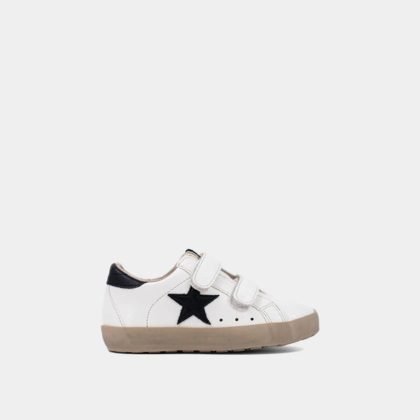 Sunny Mini Toddler Sneaker | Black + White