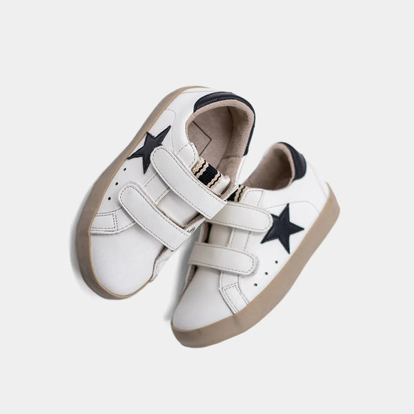 Sunny Mini Toddler Sneaker | Black + White