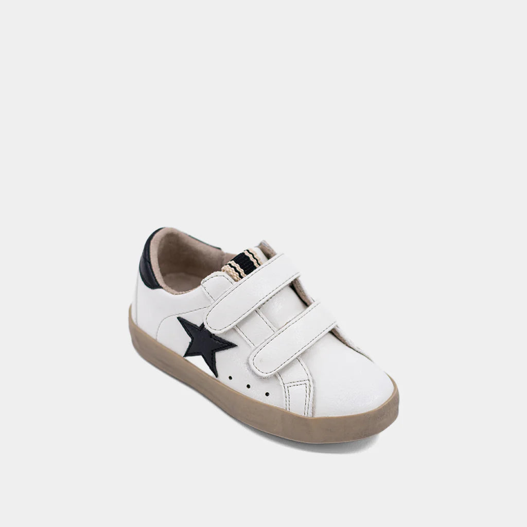 Sunny Mini Toddler Sneaker | Black + White