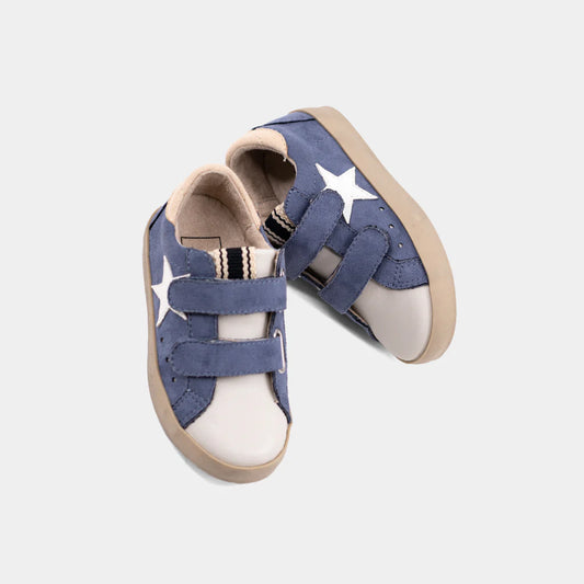 Sunny Mini Toddler Sneaker | Blue Suede