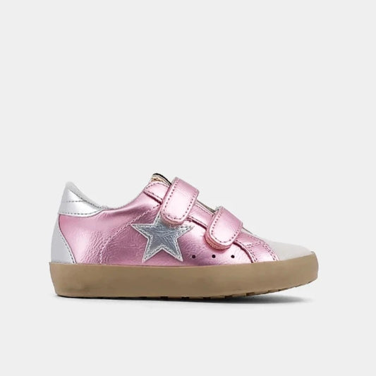 Sunny Toddler, Metallic Pink Sneaker