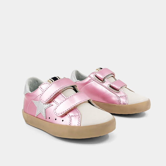 Sunny Toddler, Metallic Pink Sneaker