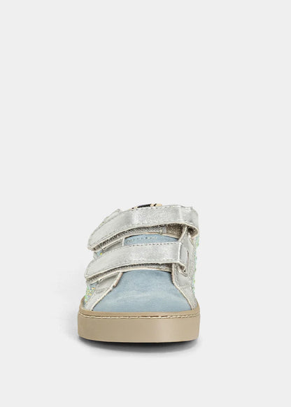 Sunny Mini Toddler Sneaker | Blue Iridiscent