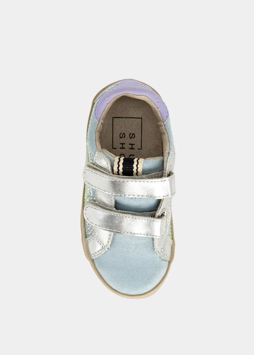 Sunny Mini Toddler Sneaker | Blue Iridiscent