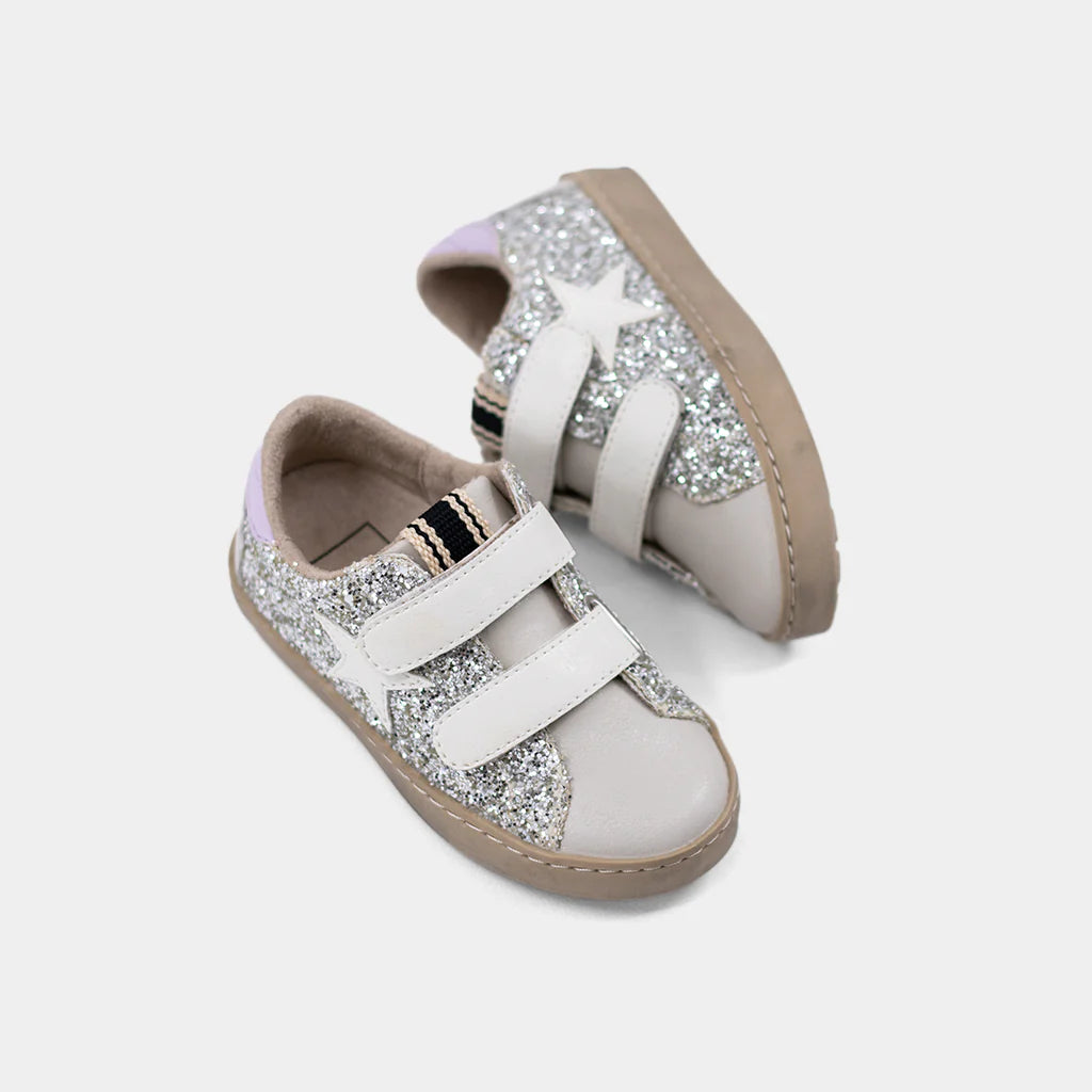 Sunny Toddler Sneaker | Sterling Glitter