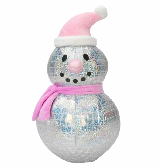 Disco Snowman Plush