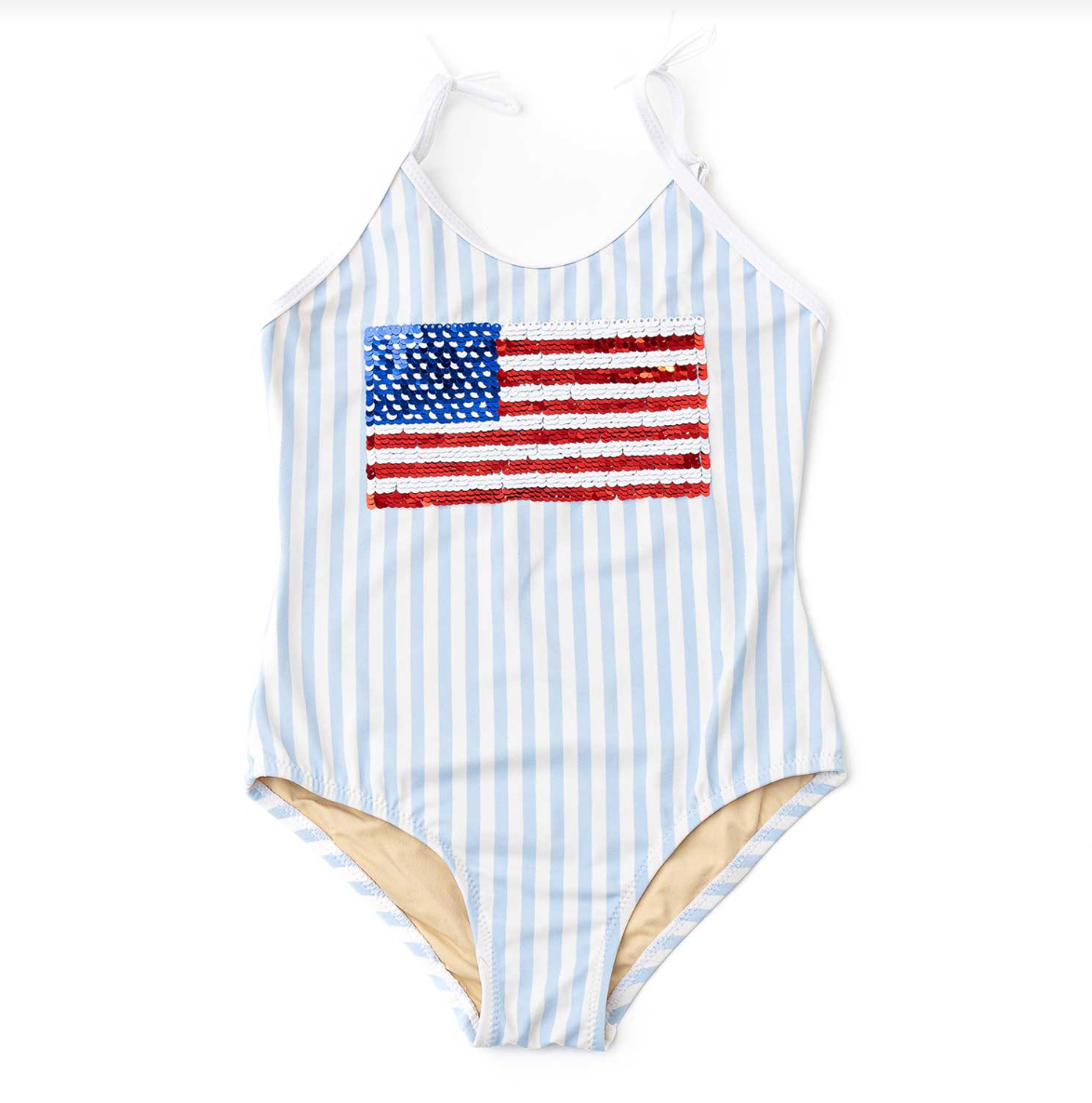 Americana sequin one piece